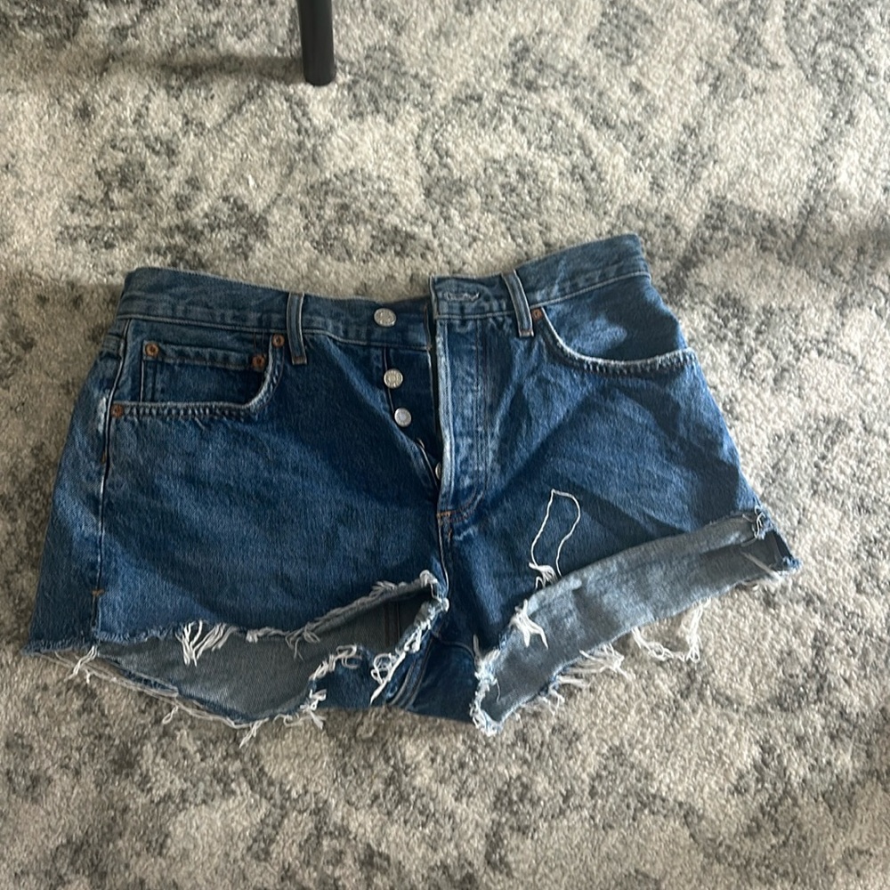 Agolde denim shorts